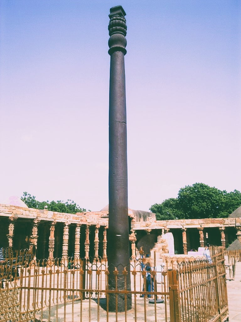 Iron pillar of Delhi-Gupta Empire