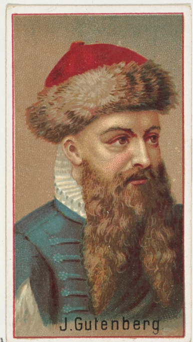 Johannes Gutenberg's invention of the printing press
