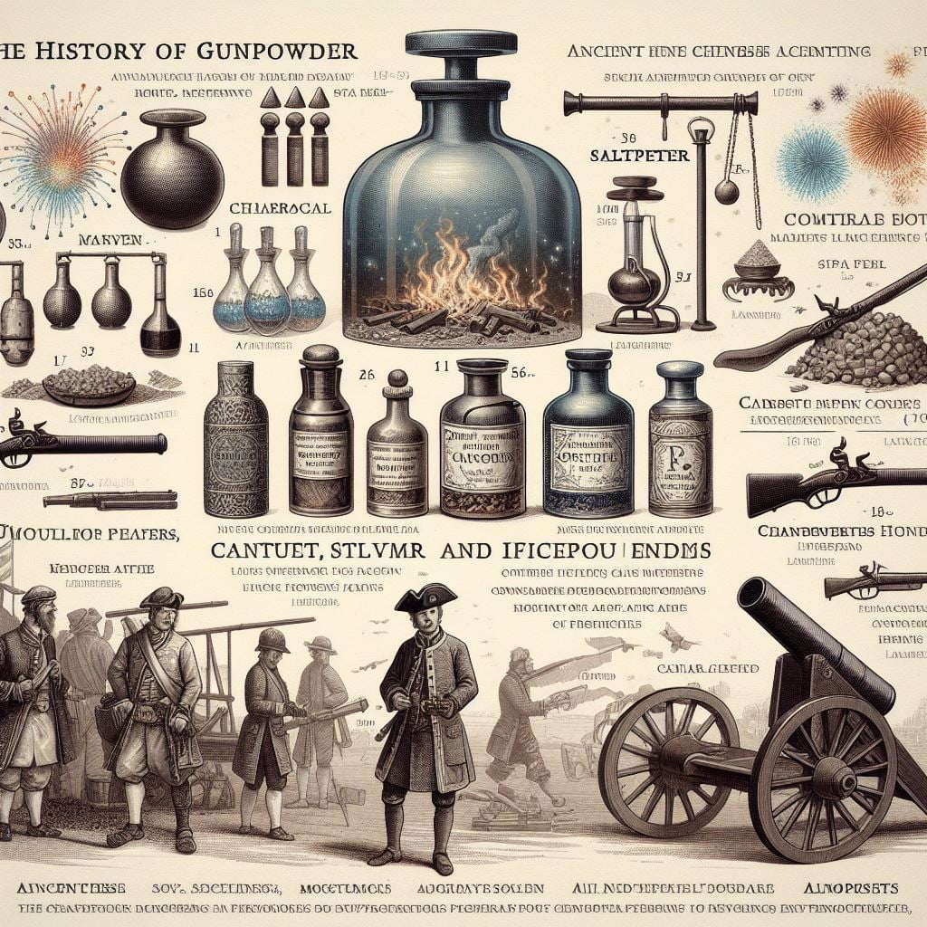 history of Gunpowder in Europe 