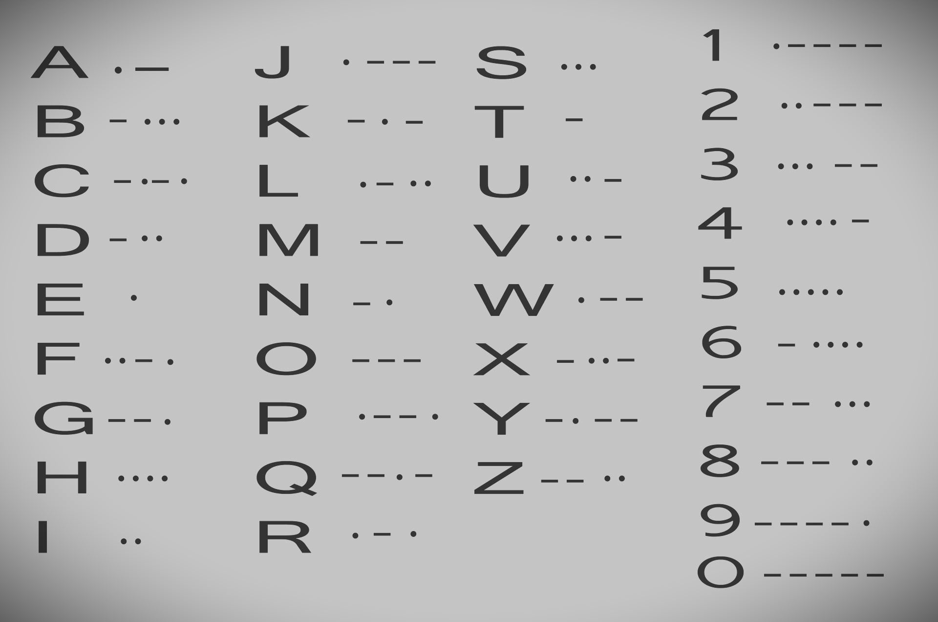 morse code