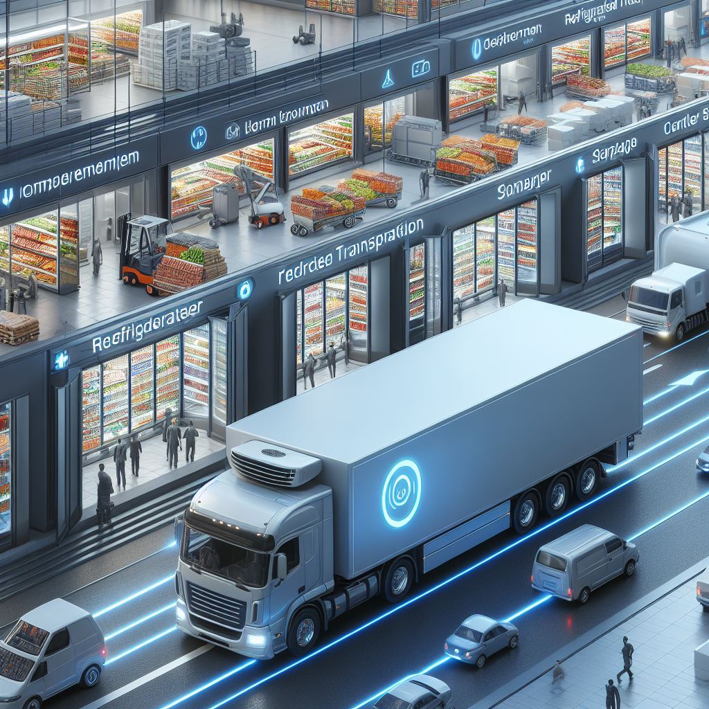 Application of Refrigeration-Global Food Chain, Supermarkets