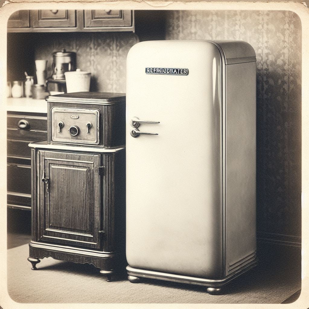 Rise of Home Refrigeration, Early Refrigerator