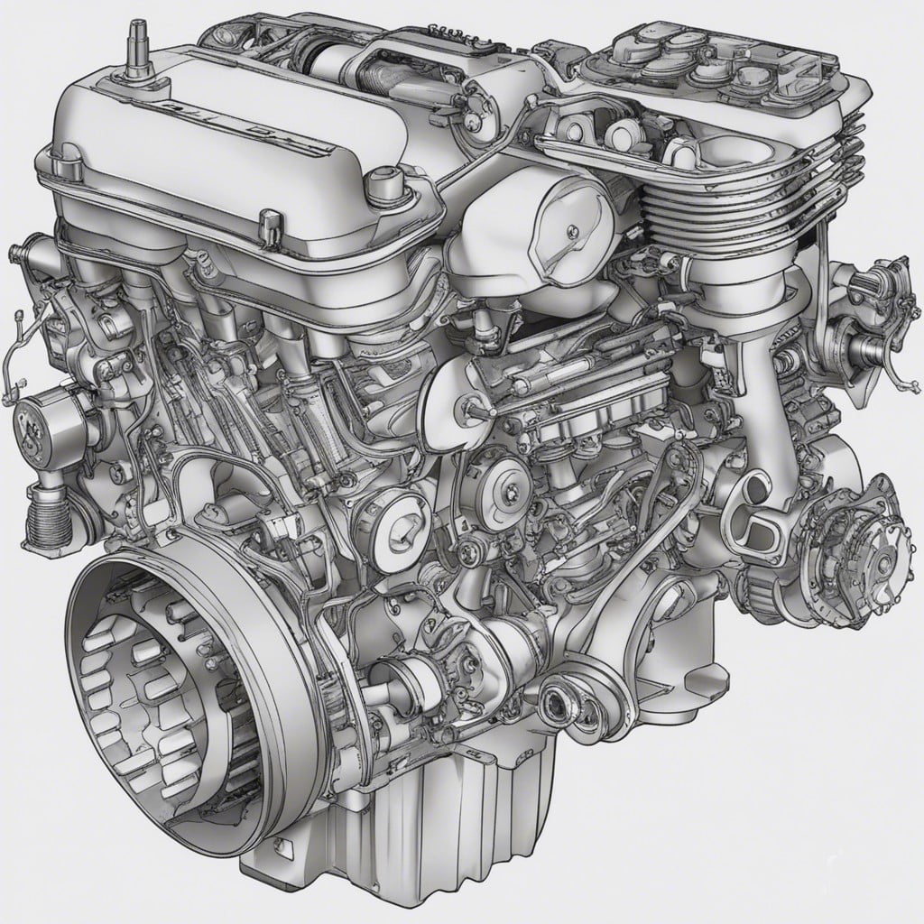 Screw application to secure engine