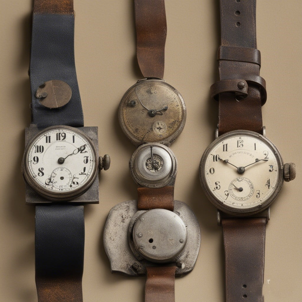 Wristwatches During WW1