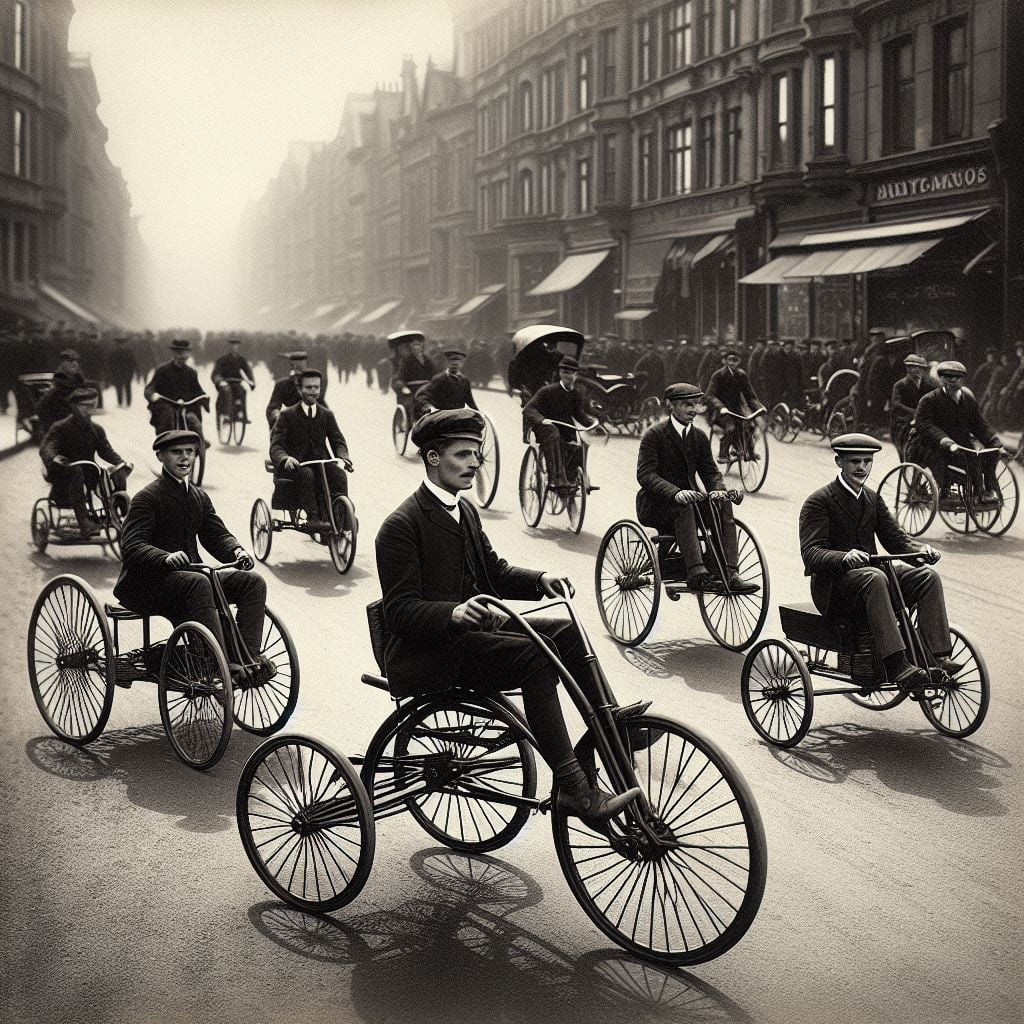 Tricycles and Quadracycles