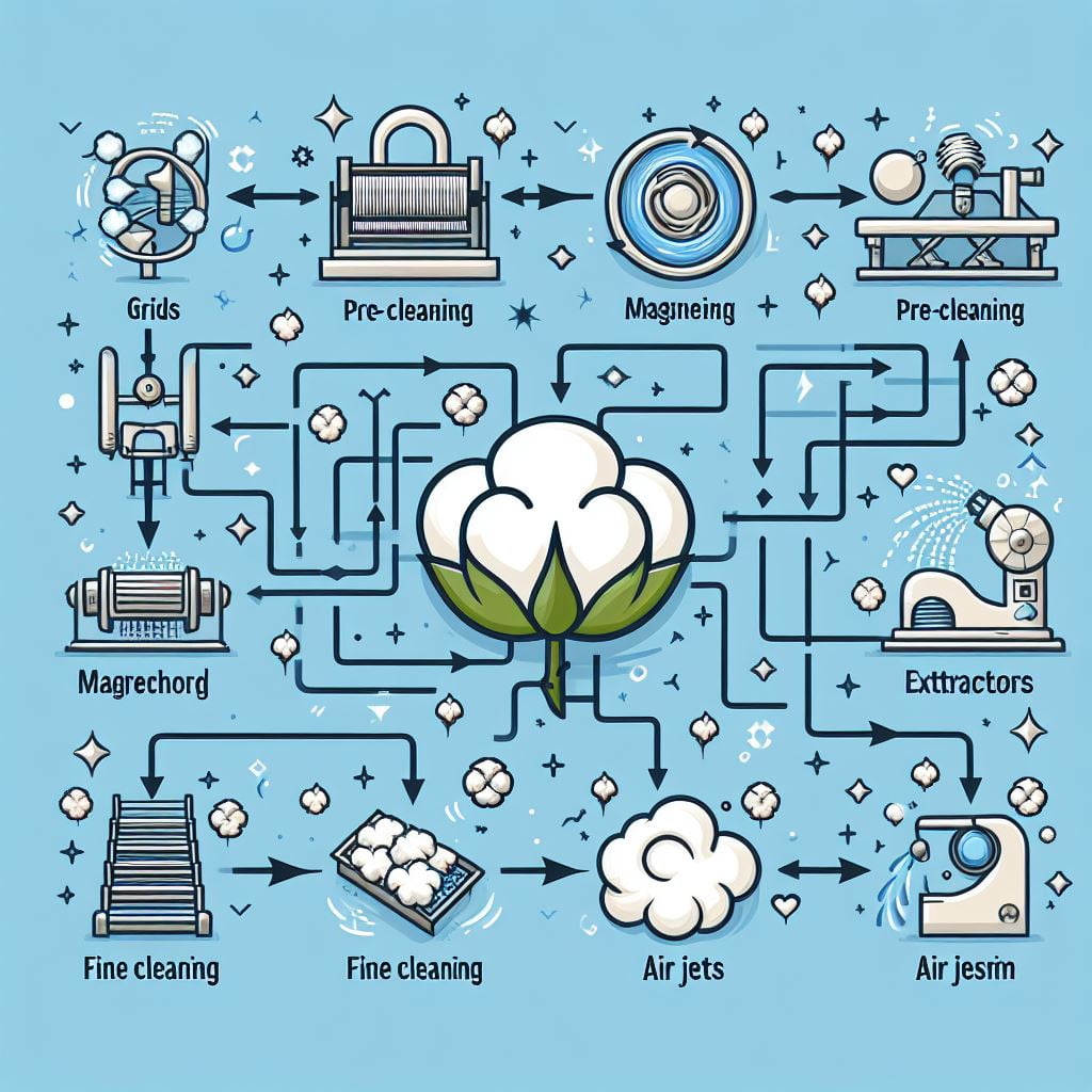 Modern Cotton Gin Operation, Cotton Gin Industrial Revolution