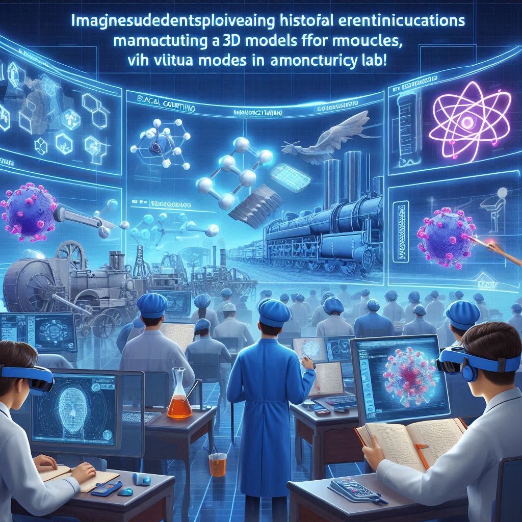 Applications of Spatial Computing Beyond Entertainment- Education, Healthcare and Manufacturing
