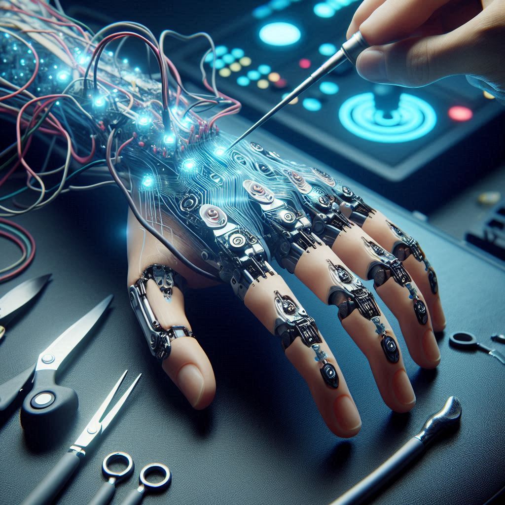 Electronic skin Advanced Prosthetic Control