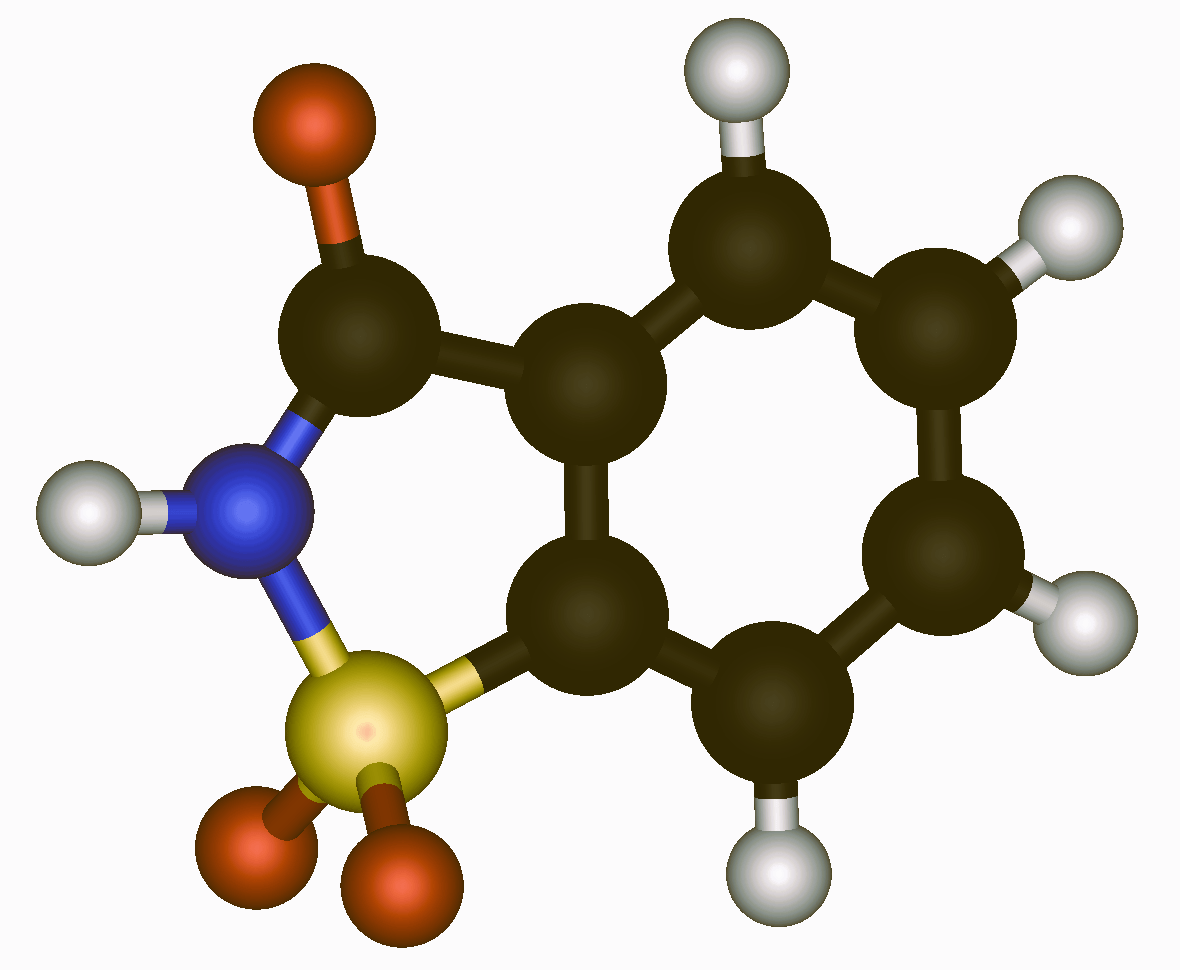 Saccharin 3D Model