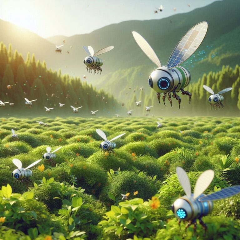Read more about the article Swarm Robotics for Environmental Monitoring