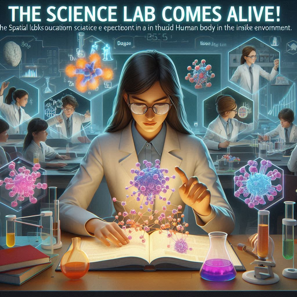 Unique Applications of Spatial UX and Immersive Collaboration- Science Comes Alive
