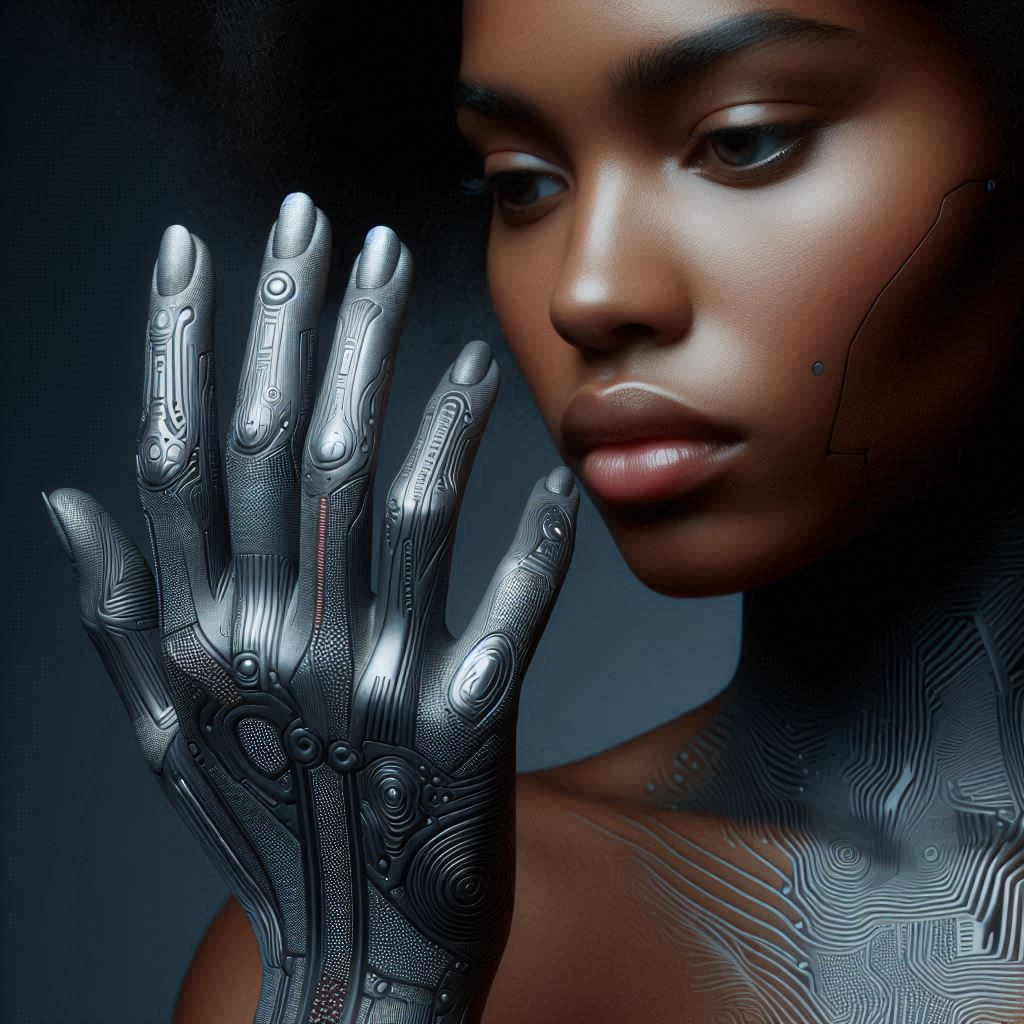 advanced material used for e skin