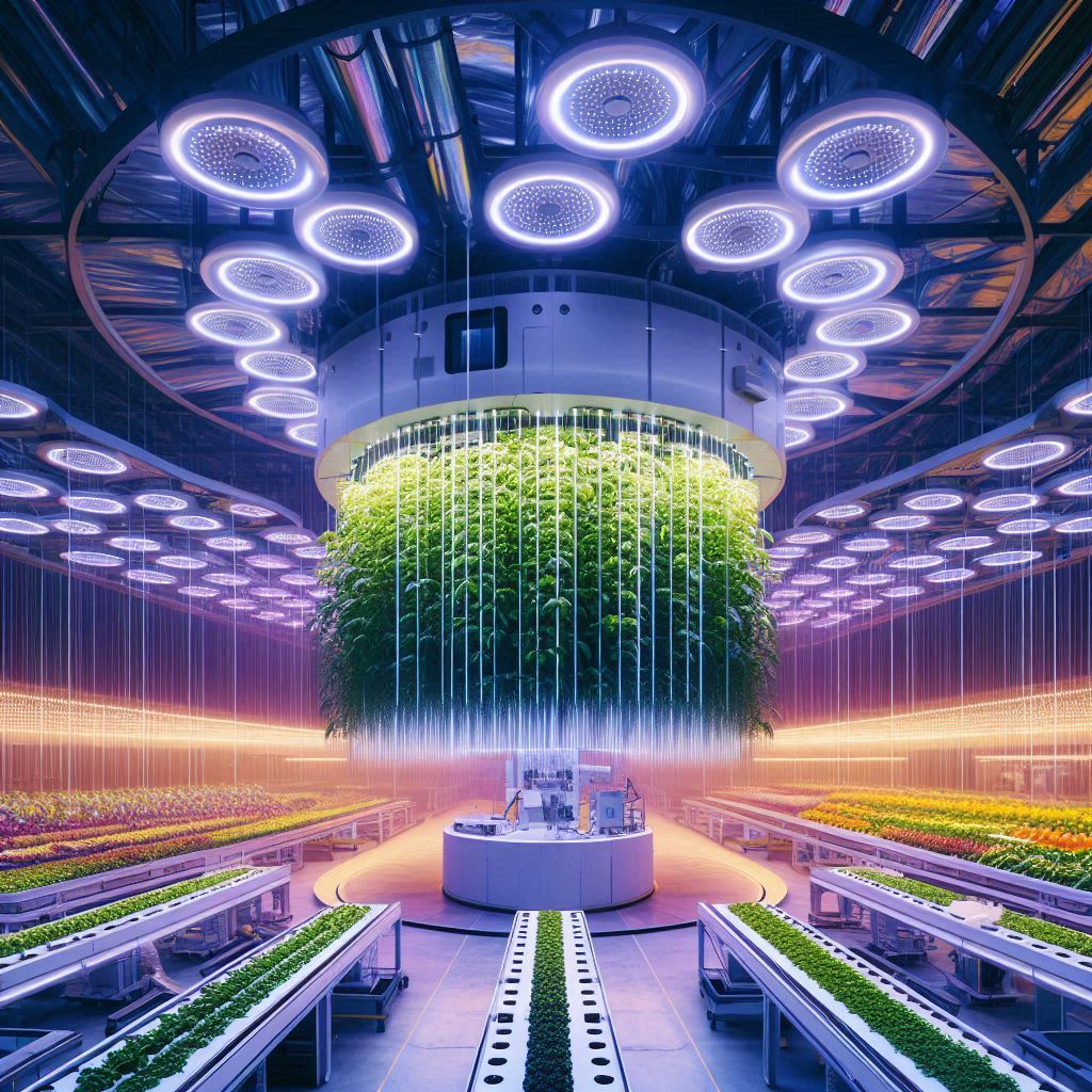 Advanced Vertical Farming LED lighting