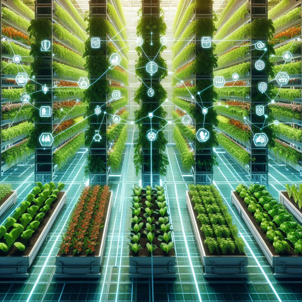 Internet of things (IOT) in vertical Farming