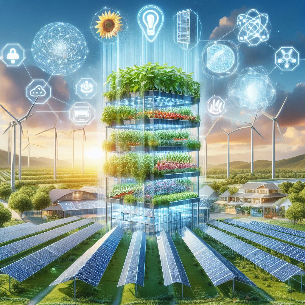 Vertical Farming Future- Integration of AI and IoT, Advancements in solar and wind power technology