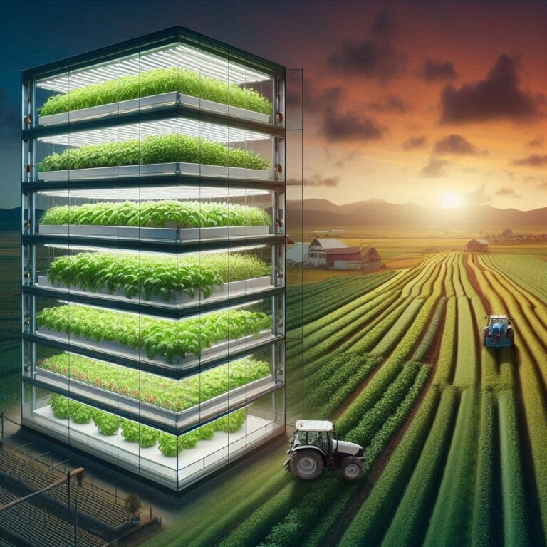 Read more about the article Vertical Farming vs Traditional Farming: A Comparative Analysis