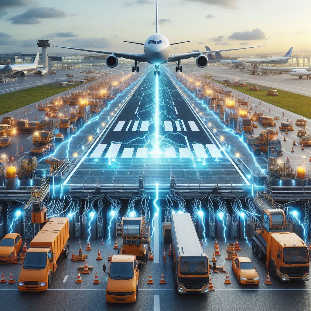 Applications of Piezoelectric Roads- Airport Runways