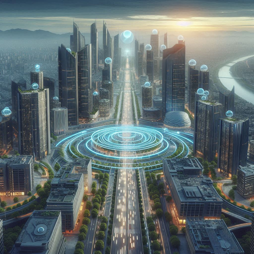 Future Concept of a Quieter City Using Acoustic Metamaterials