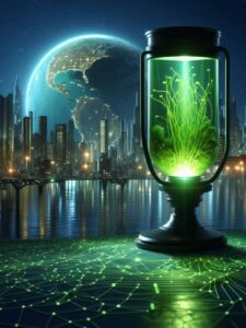 Read more about the article The Future of Lighting: Algae Lamps