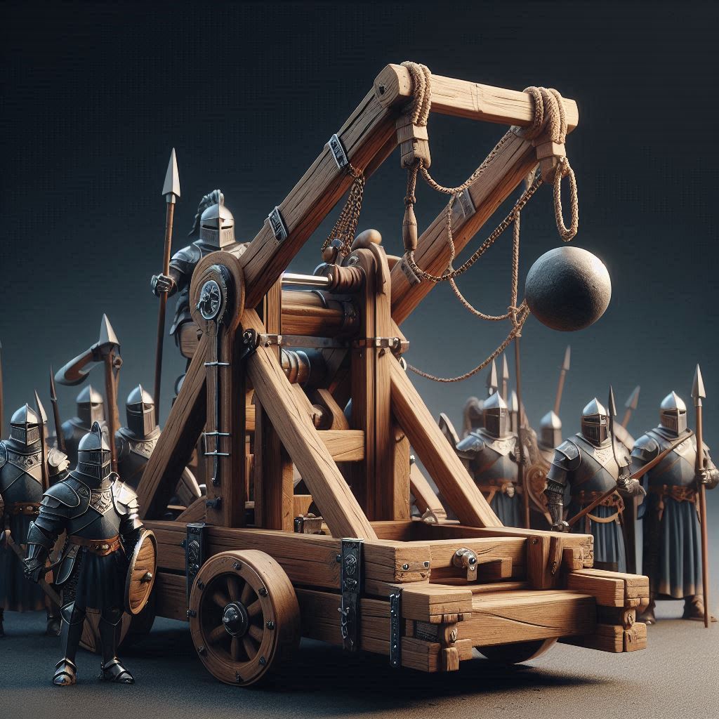 Ancient Siege Engine-Catapult