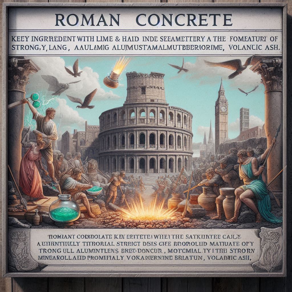 How Roman Concrete Was Discovered The Key Ingredient