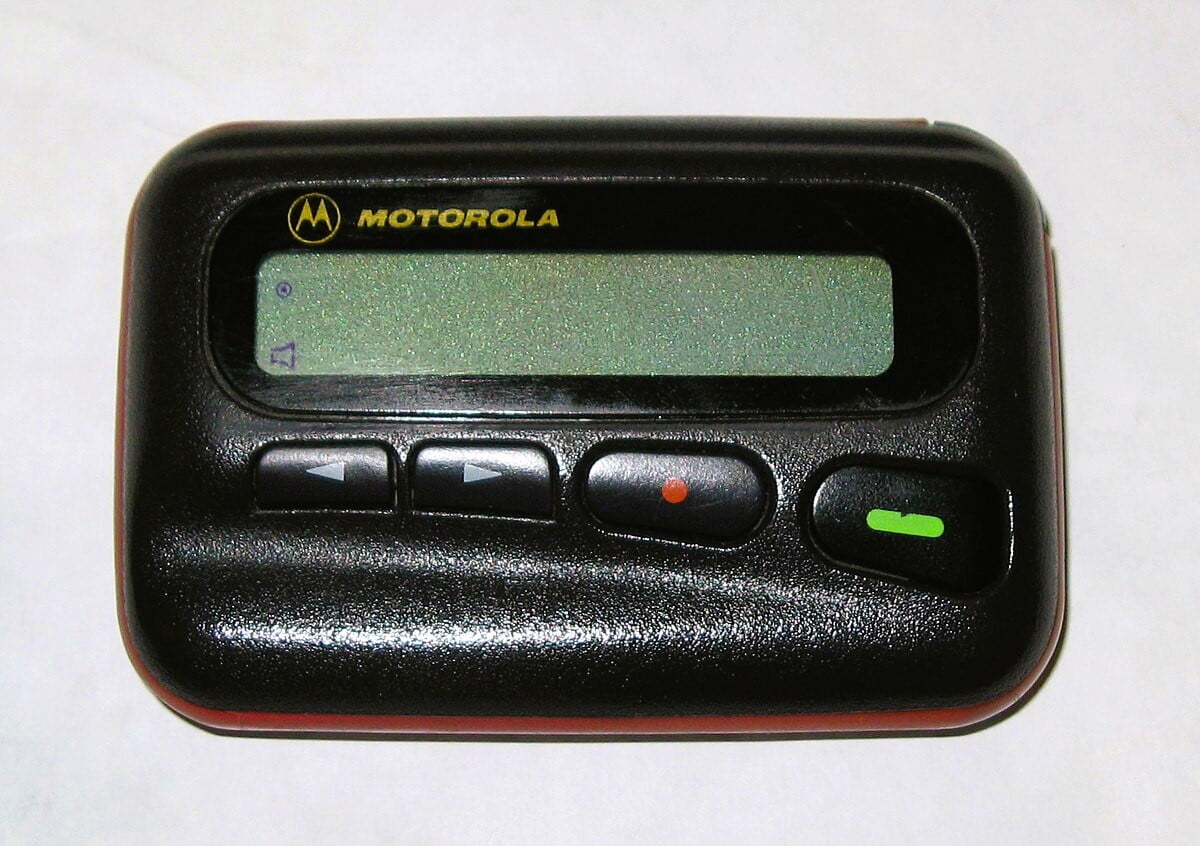 Pagers, and beepers