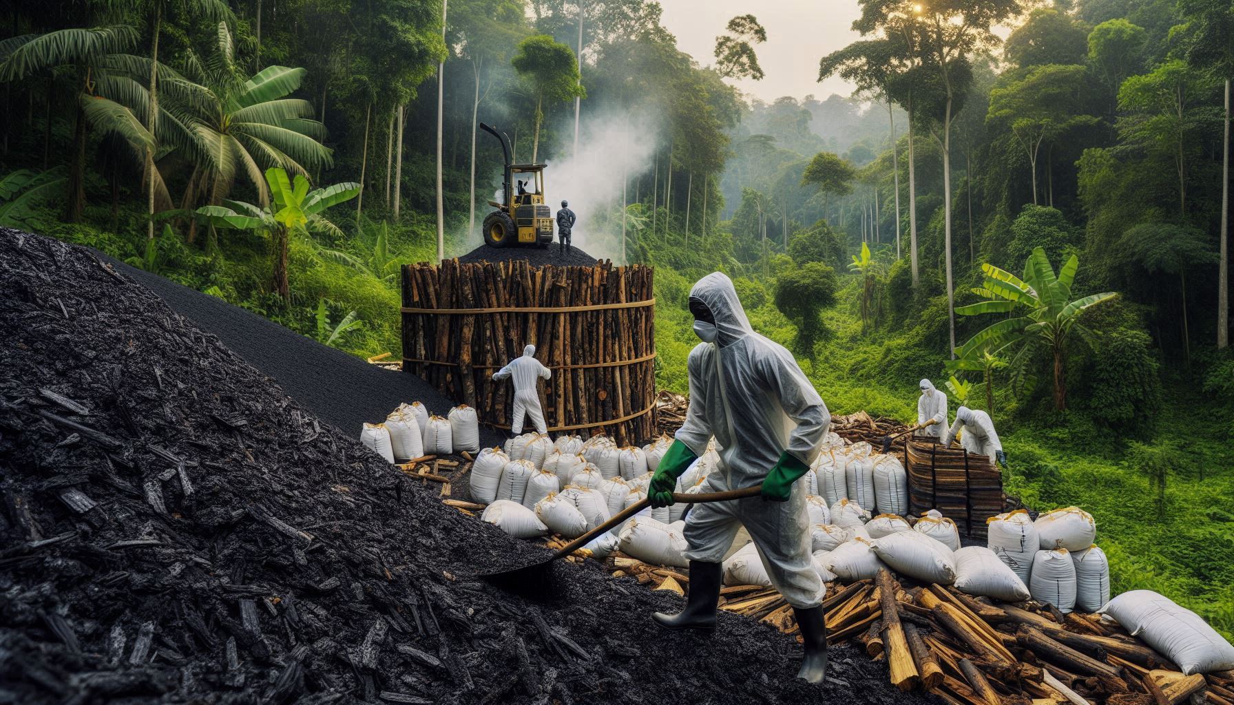 You are currently viewing Bio charcoal: Sustainable Soil Solution and Environmental Progress