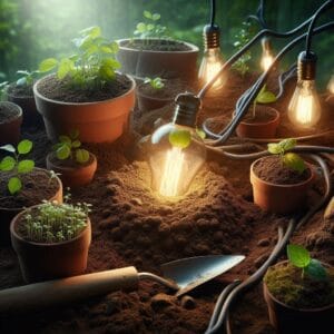 Read more about the article Harnessing Soil Electricity: Eco-Friendly Soil Lamps Unveiled