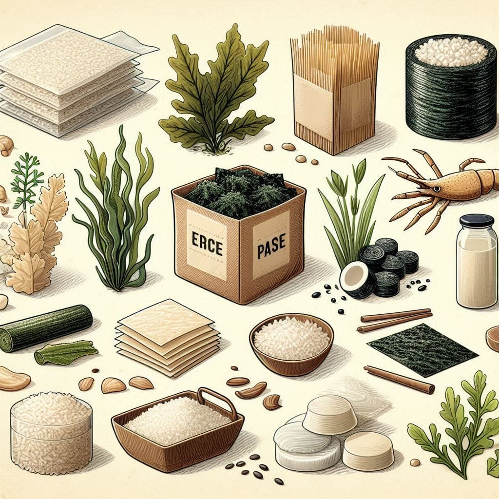 Innovative Materials Used in Edible Packaging