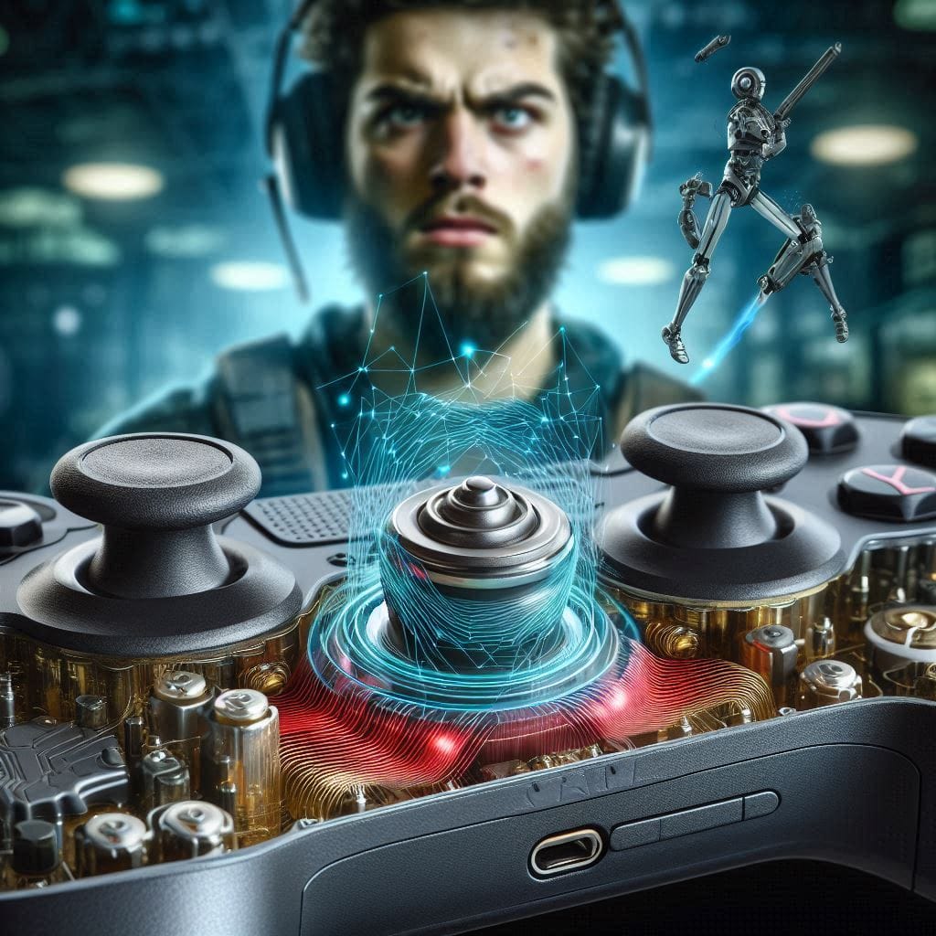 Mechanical Haptic Feedback in Gaming Controllers