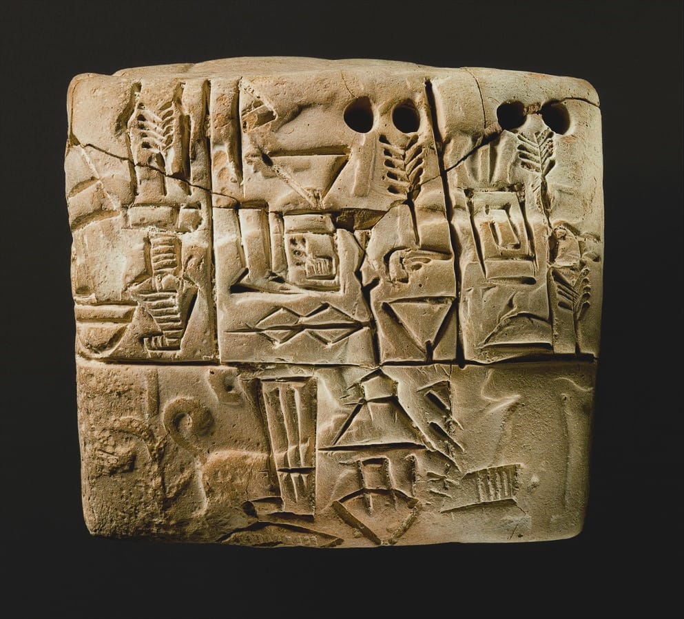 Sumerian cuneiform