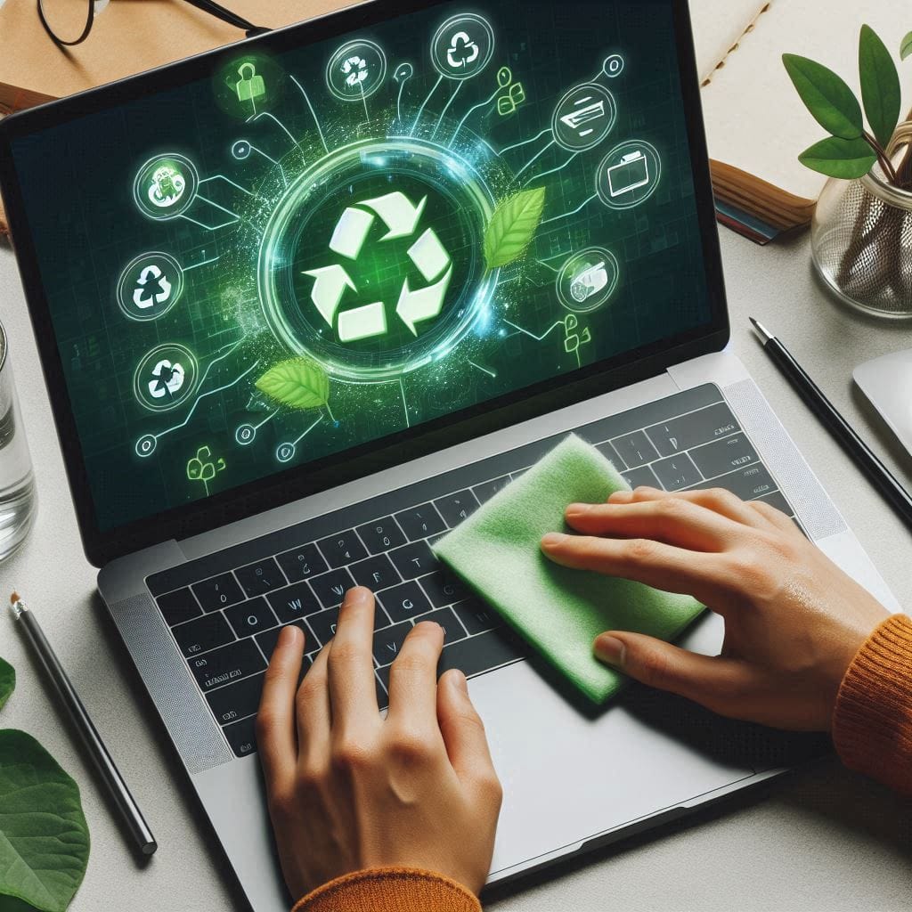 Tech Wipes for Biodegradable Electronics