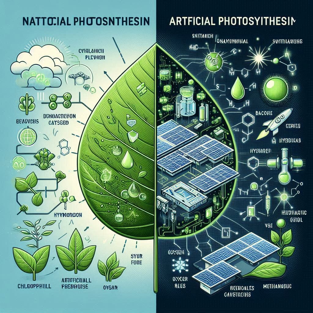 Potential Advantages of Artificial Photosynthesis Over Natural Photosynthesis