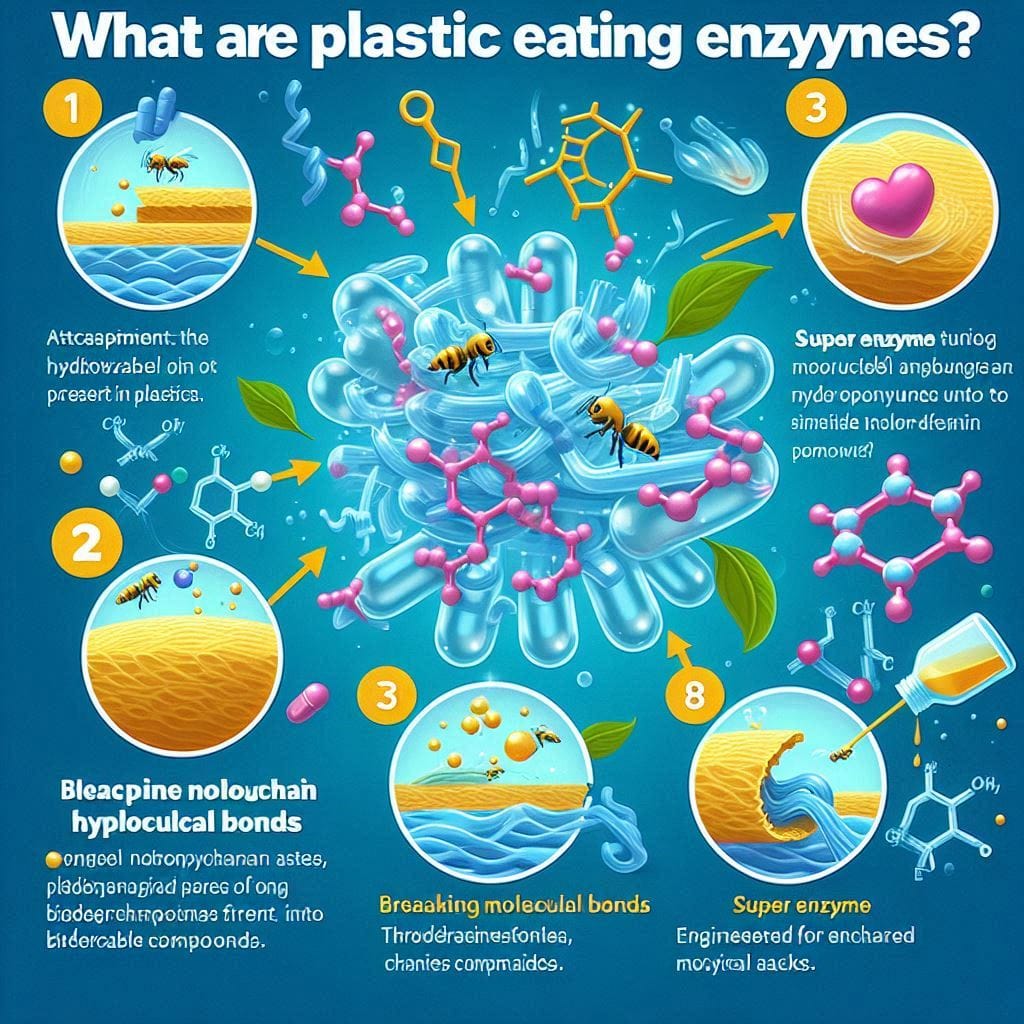 What are plastic eating enzymes