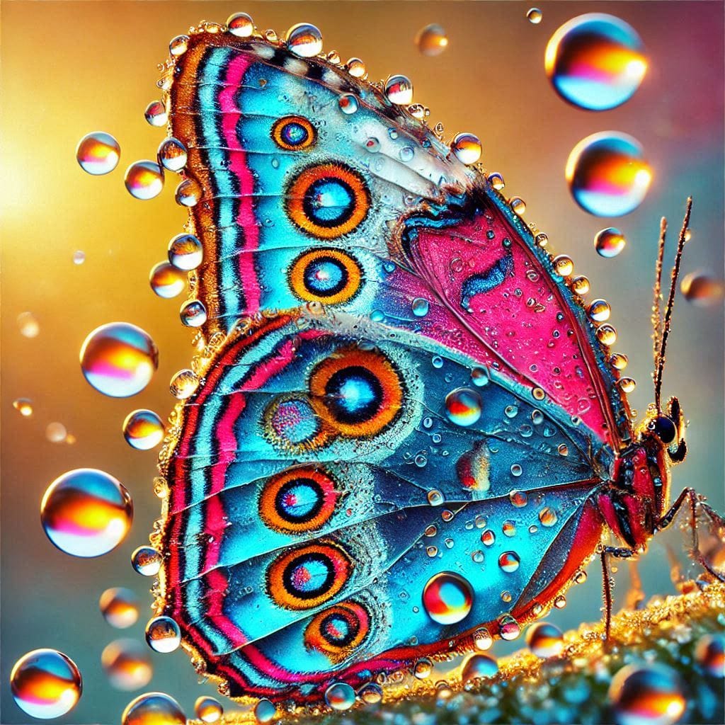 Butterfly Wings Functional and Aesthetic Nanostructures