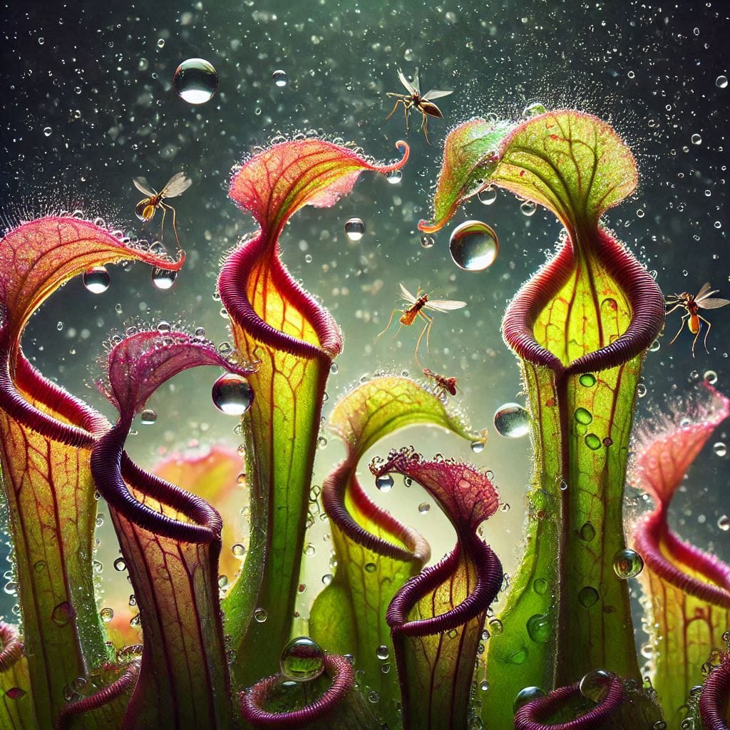 Pitcher Plants Slippery and Superhydrophobic
