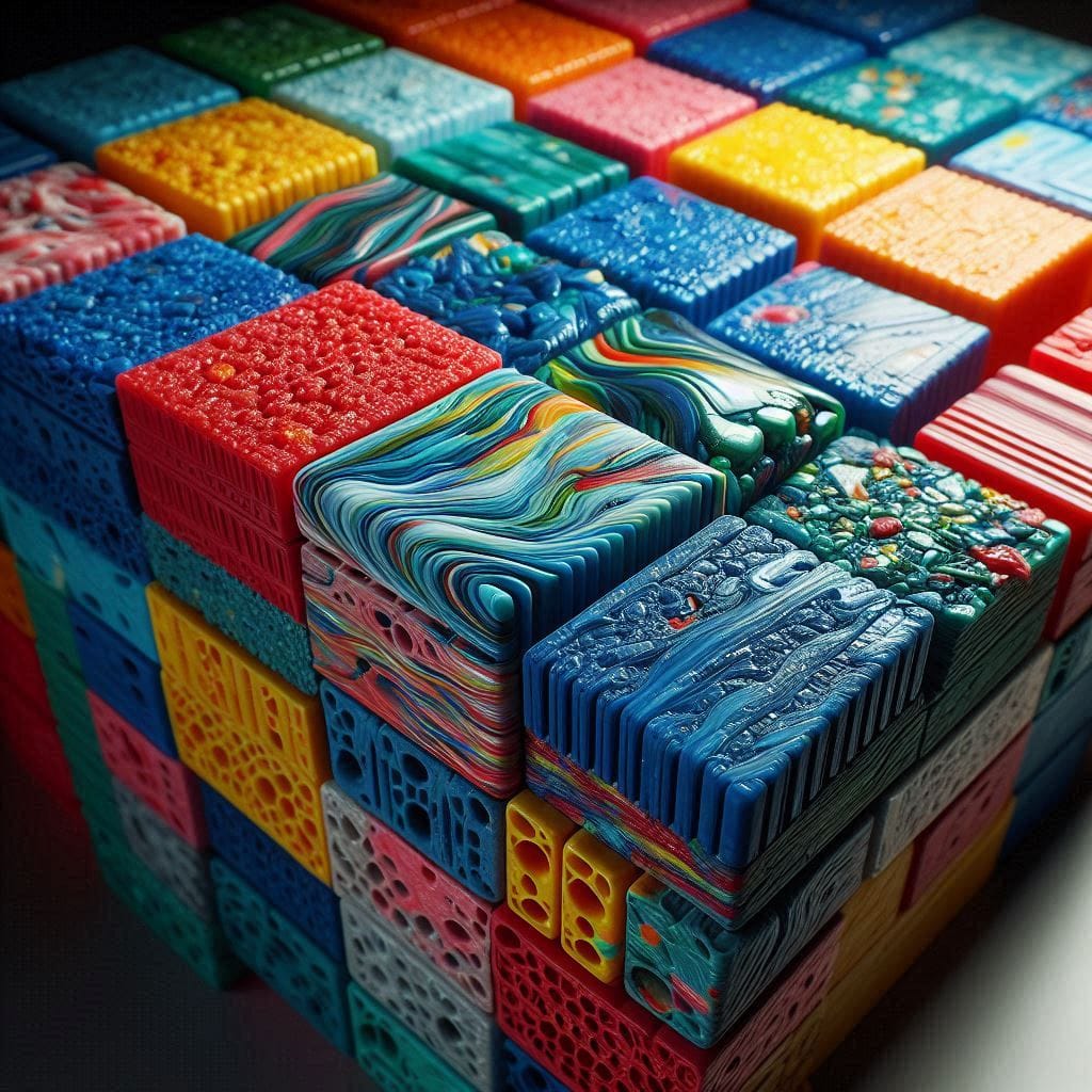 Recycled Plastic Bricks