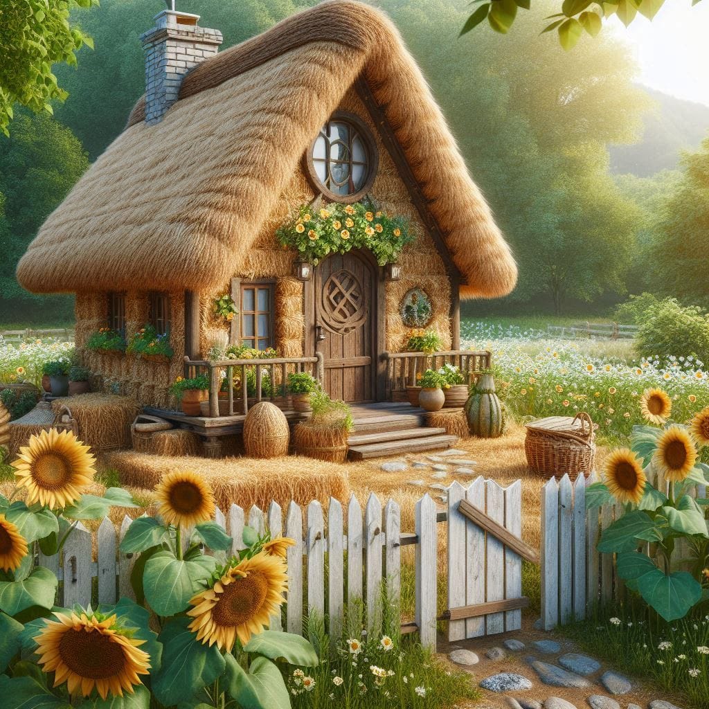 Straw Bales- as a building material