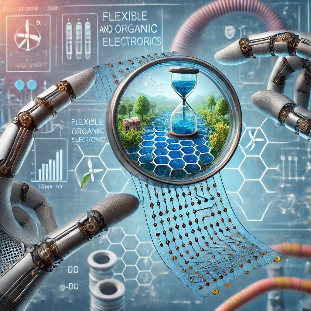 Flexible and Organic Electronics in Environmental Sensing