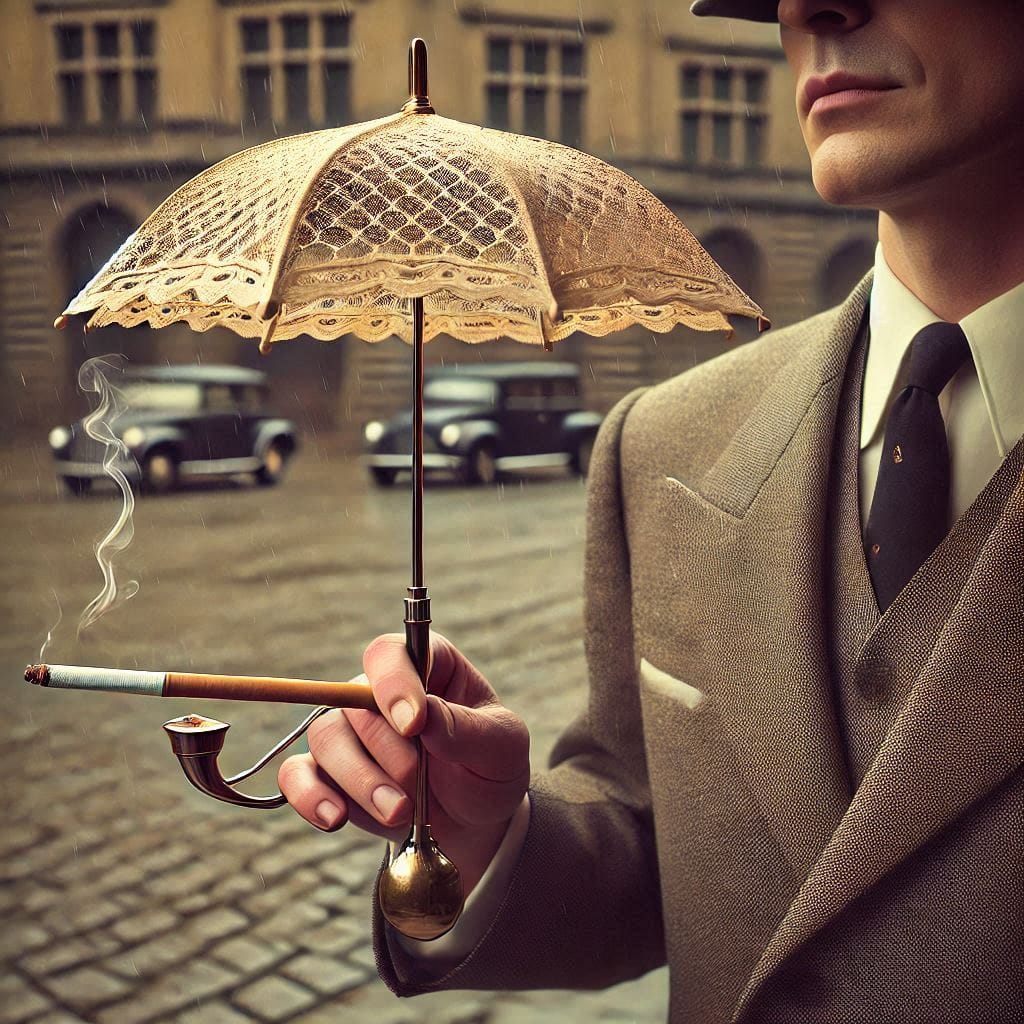 The Rainy Day Cigarette Holder