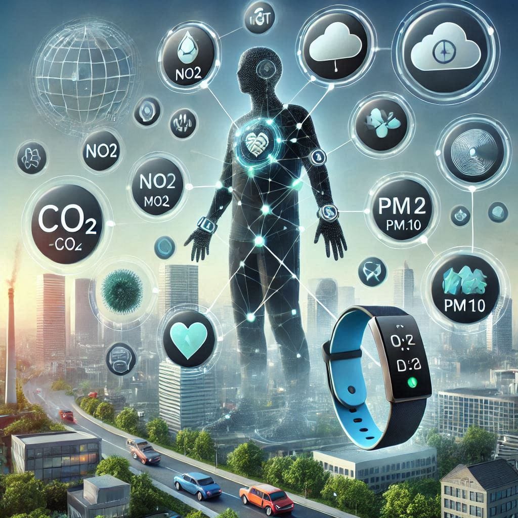Wearable Biosensors for Environmental Monitoring