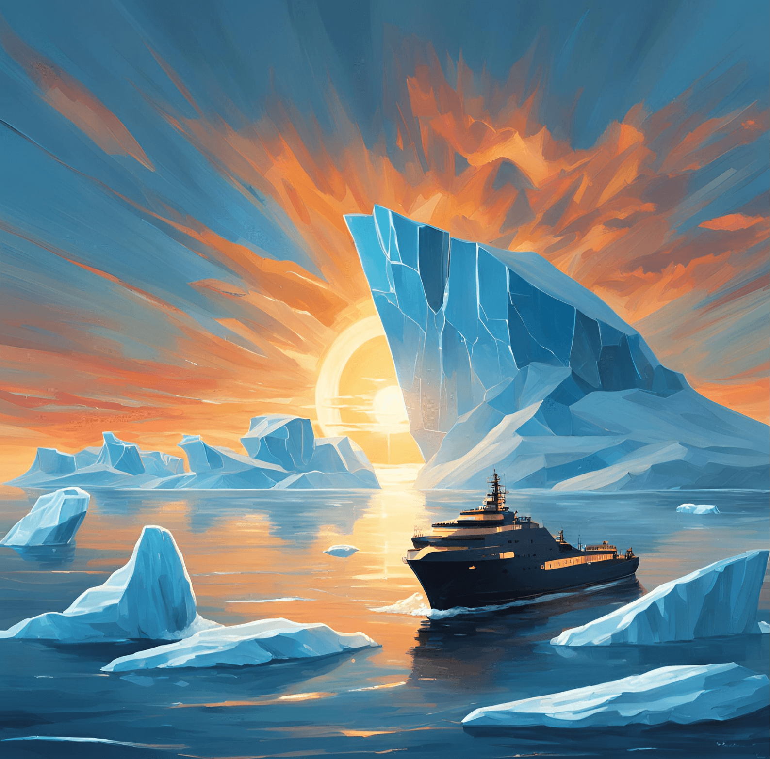 Iceberg Towing