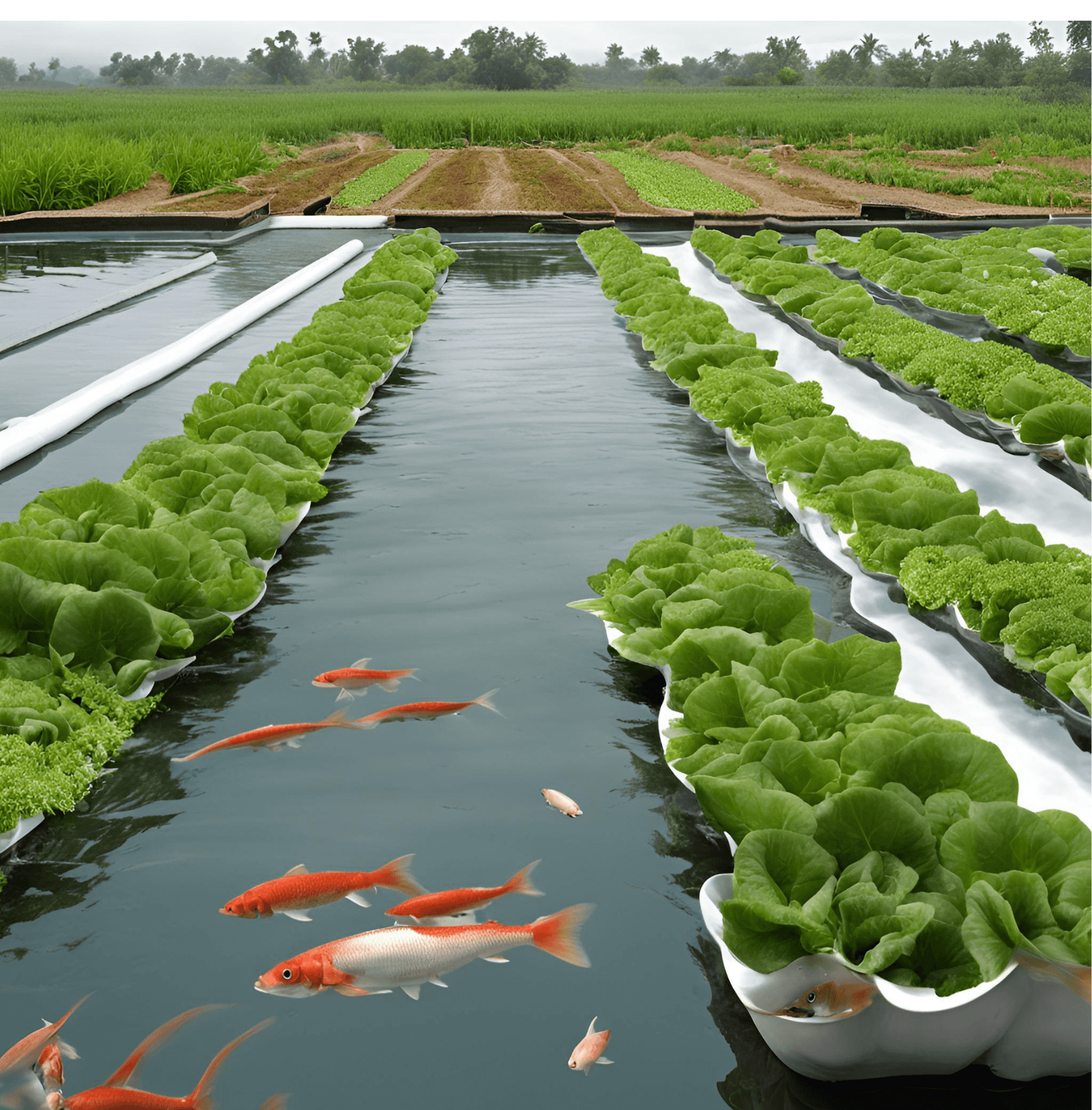 Integrated Fish and Vegetable Farming (Aquaponics)
