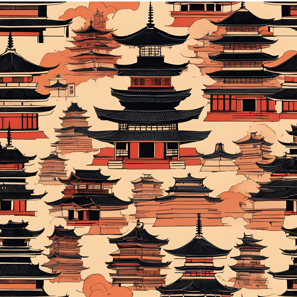 Japanese Pagodas