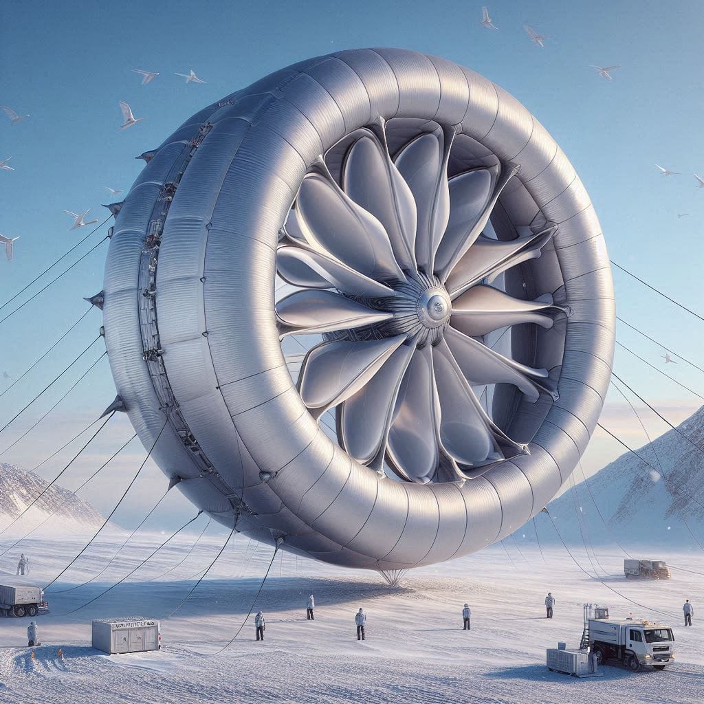 Airborne Wind Turbine