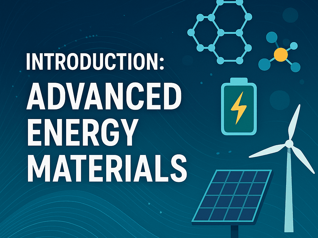 You are currently viewing Advanced Energy Materials: Shaping Sustainable Energy Future