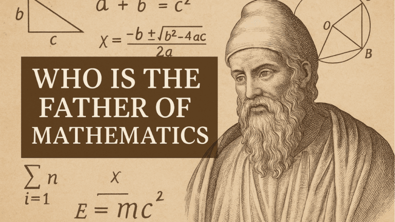 Read more about the article Who Is the Father of Mathematics? Uncovering the Origins of Mathematical Thought
