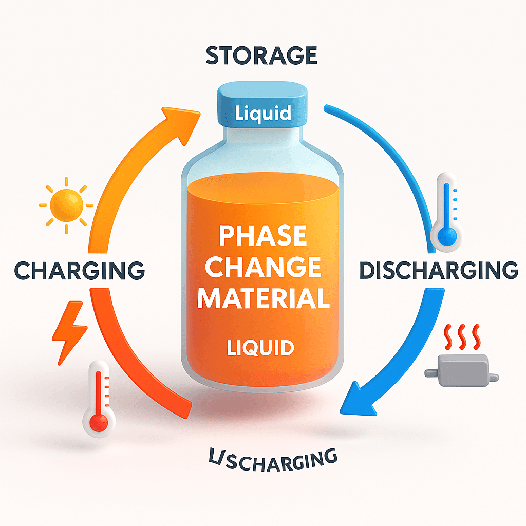 How Phase Change Materials (PCMs) Work