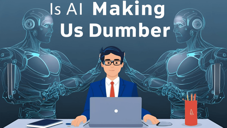 Read more about the article Is AI Making Us Dumber? What Technology Is Doing to Our Brains Might Shock You