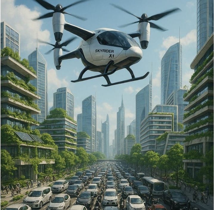 Skyrider X1 a Game-Changer for Urban Transportation